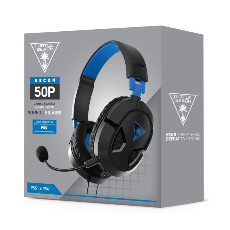 Turtle Beach - Gamer Headset - Recon 50P Black (PS4 / Xbox / Switch /