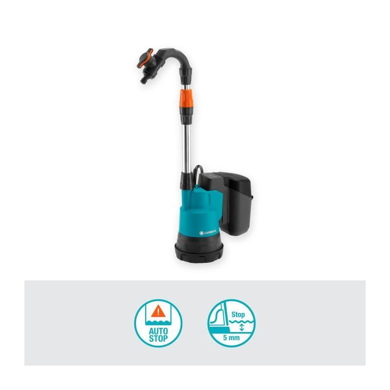 Gardena Pump for rainwater collector 2000/2 18V P4a