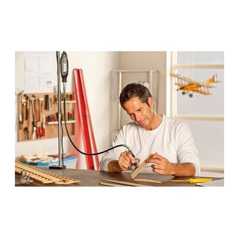 Set of 6 Dremel S411 Ez Speedclic (Grain 60, Ø 30mm, for multi-use to
