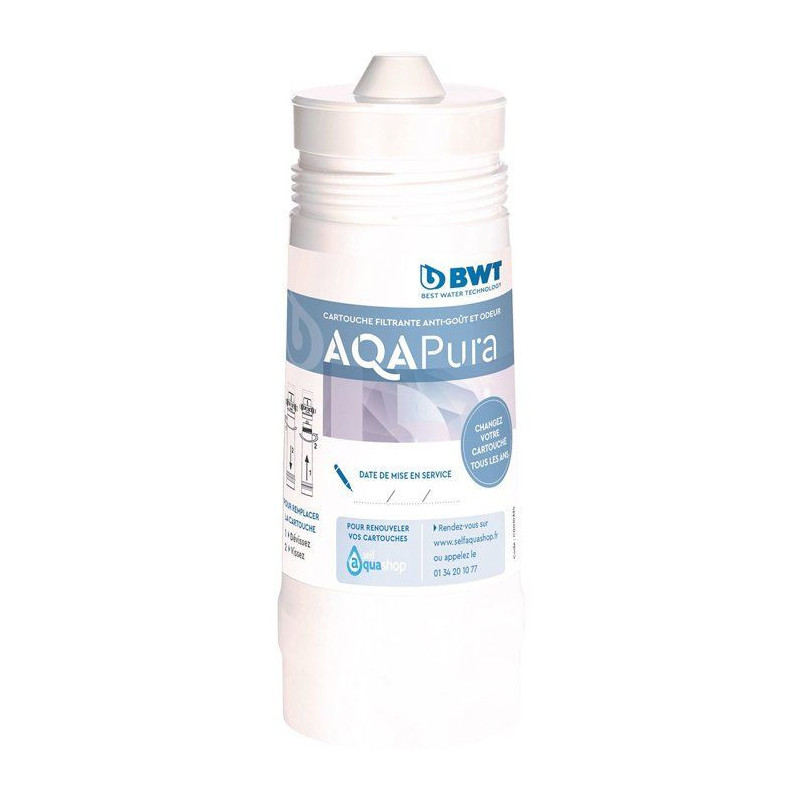 Filter - BWT - AQA PURA - Under sink filter to remove bad tastes and o