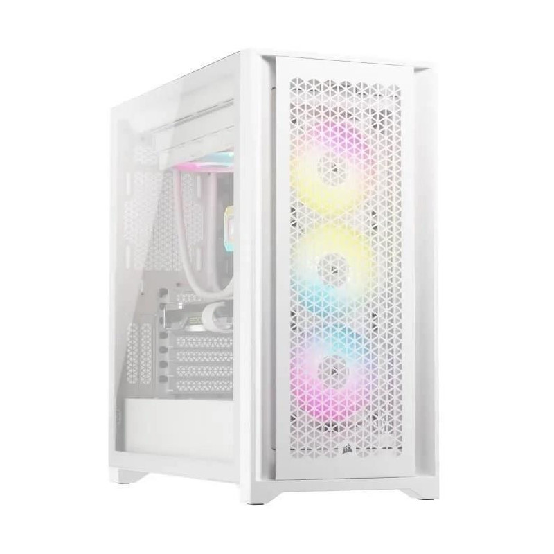 PC case - Corsair - ICUE 5000D RGB Airflow - Middle Tower - 3 AF120 RG