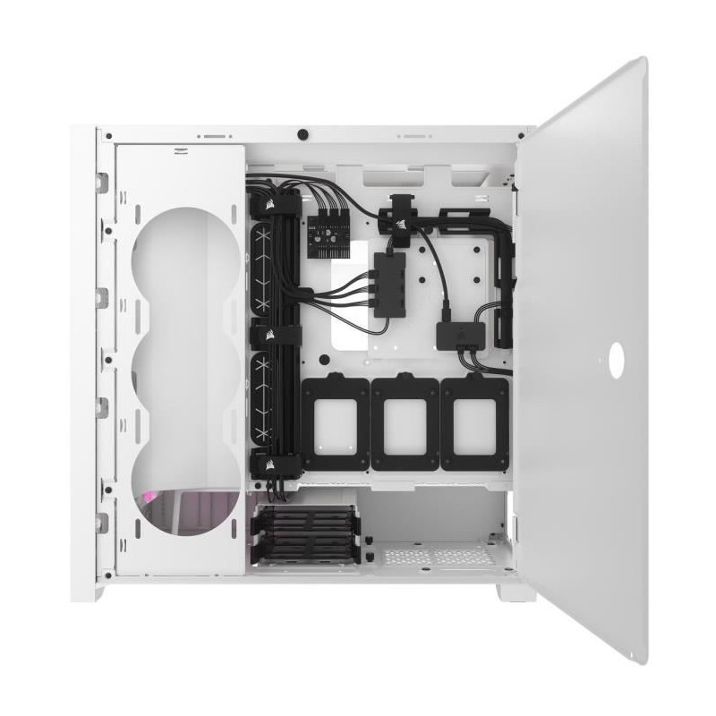 PC case - Corsair - ICUE 5000D RGB Airflow - Middle Tower - 3 AF120 RG