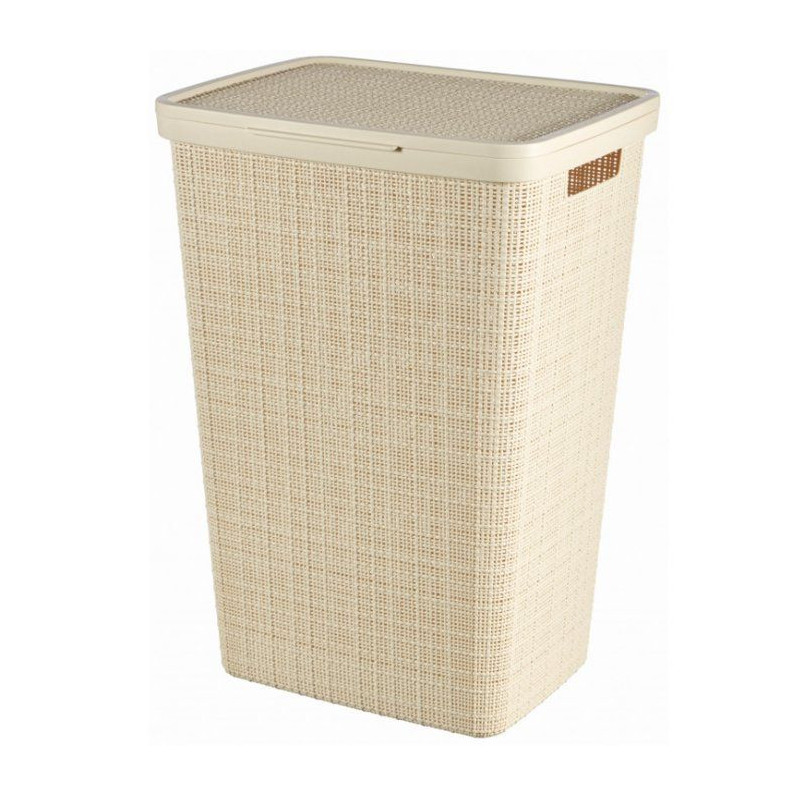 CURVER Jute laundry chest 58 L - Beige
