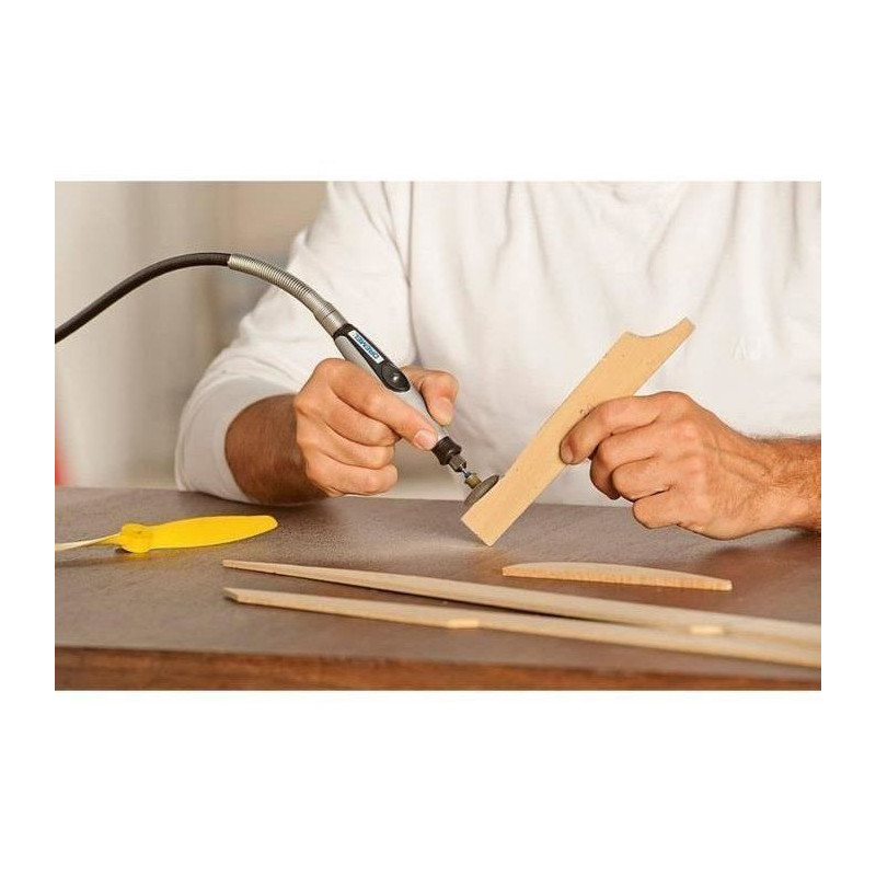 Set of 6 Dremel S411 Ez Speedclic (Grain 60, Ø 30mm, for multi-use to