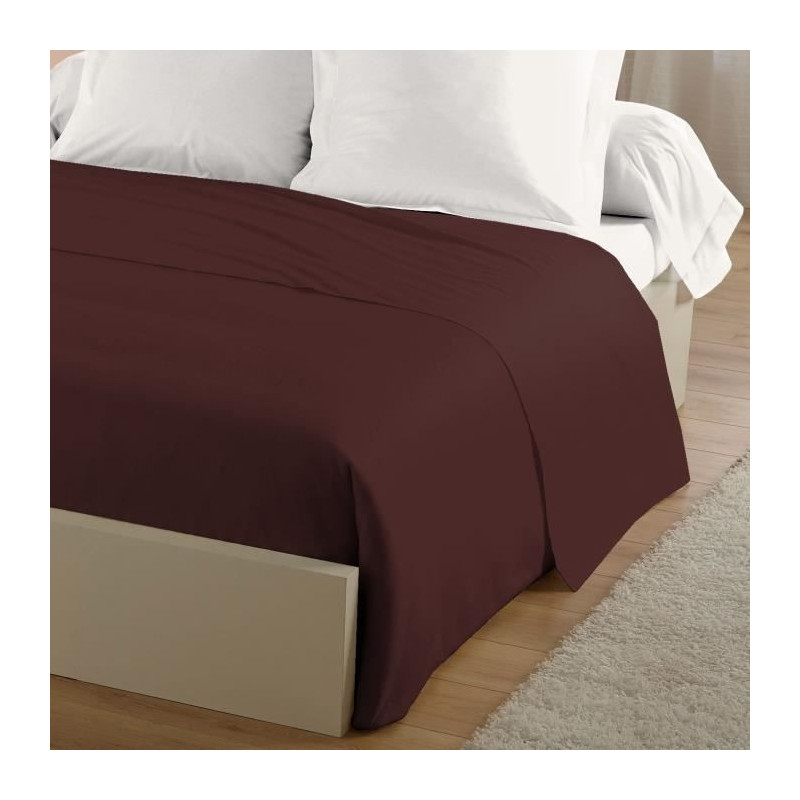 Flat sheet - LOVELY HOME - LH71589 - 240 x 300 cm - Brown
