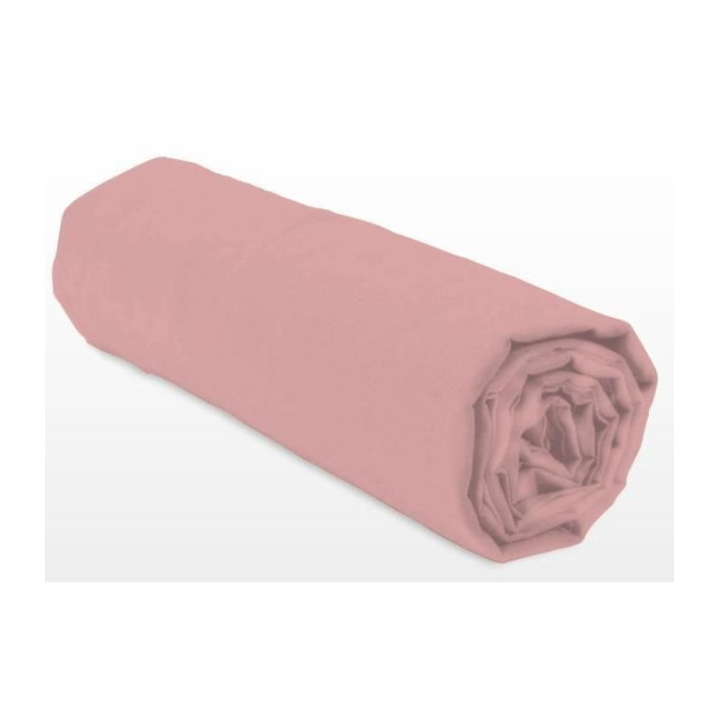 Fitted sheet - LOVELY HOME - LH71625 - 140x190+35 cm - Pink