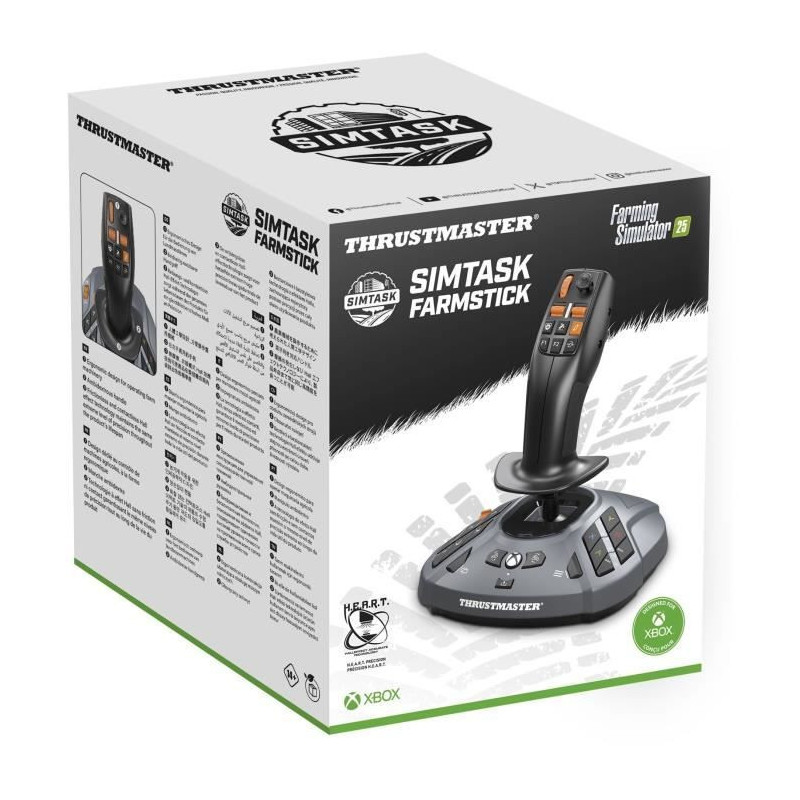 SimTask FarmStick XBOX Joystick - THRUSMASTER - Gray and black