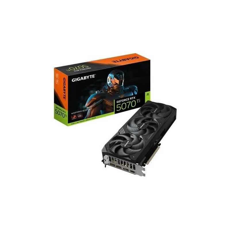 Internal Graphics Card - Gigabyte GeForce RTX 5070 Ti WINDFORCE OC SFF