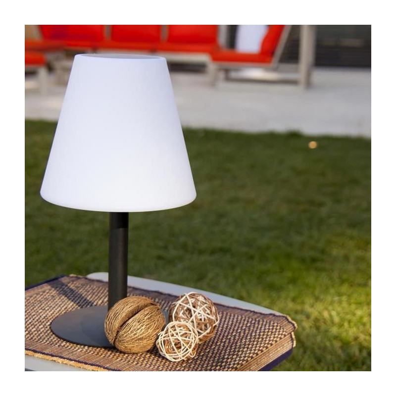 Solar and rechargeable table lamp - LUMISKY - STANDY MINI SOLAR RGB -