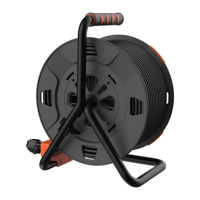 Cable reel - QUARX - DIY - 40m, H07RN-F 3G2.5mm², metal drum