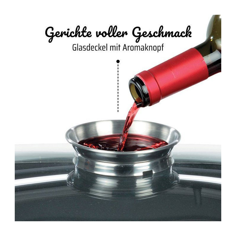 GSW Gourmet Granite Induction Cooker - 6 l