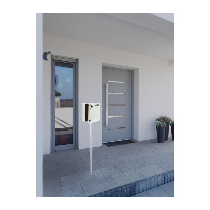 Boil Burg Wachter Baltic 2 doors - On foot - Galvanized steel - latera