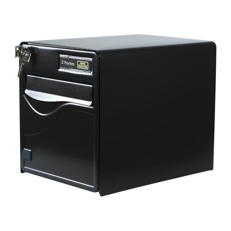 BURG WACHTER BALTIC 2-door mailbox - Free-standing - Galvanized steel