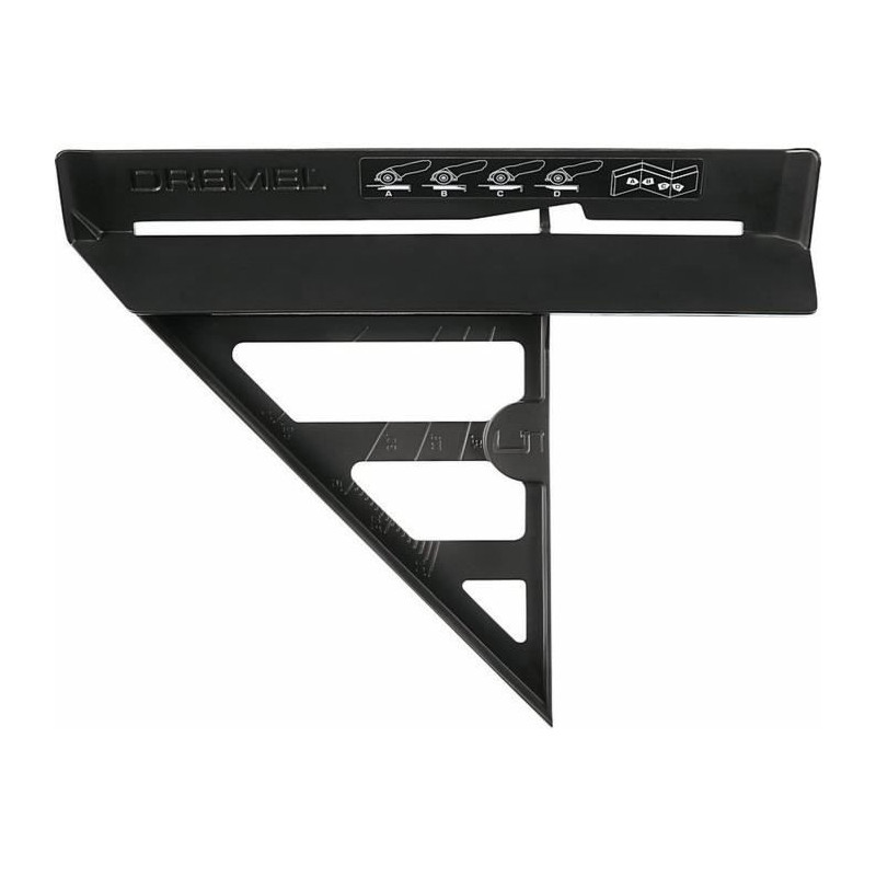 Dremel S840 cutting guide - (90 °, 45 ° and 45 ° in bevel for compa