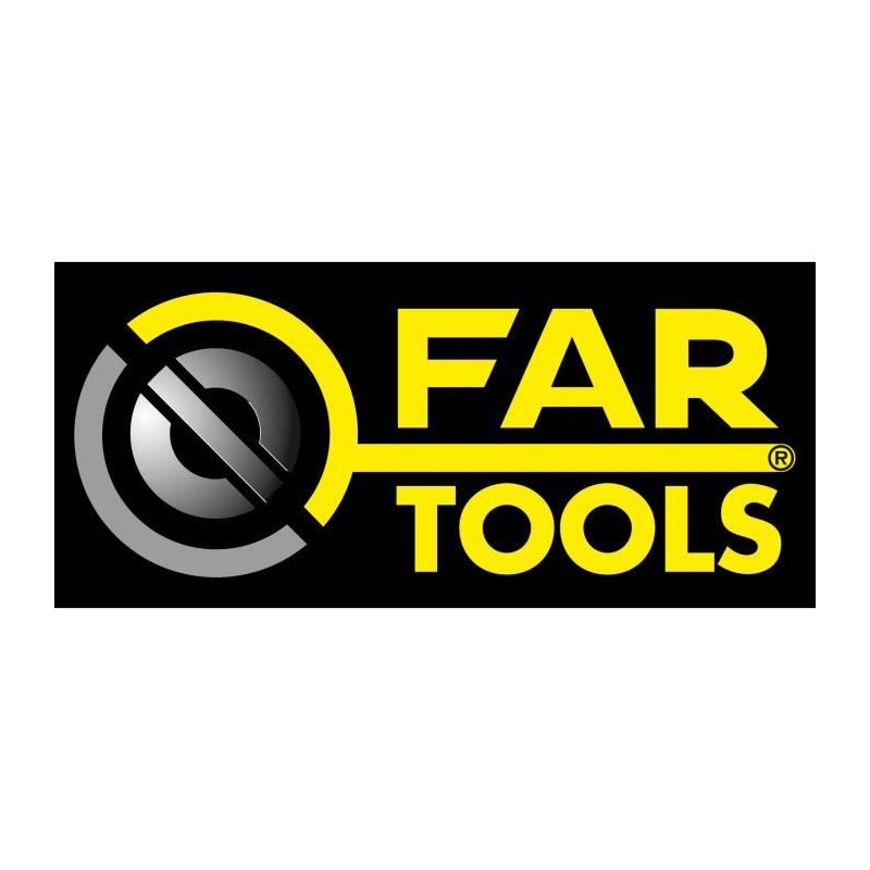 Fartools Synthetic fiber brush and abrasive strips Ø120mm/L100mm