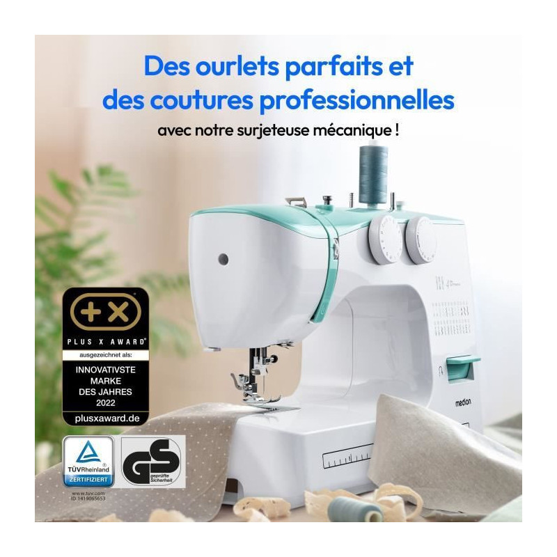 Sewing Machine - MEDION - SM 60 - 62W - 24 Stitches + Double Stitches