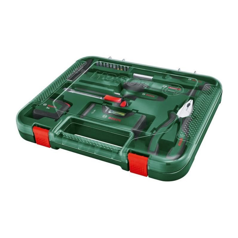 Bosch 17-piece "Universal" hand tool set (versatile repair tool kit fo
