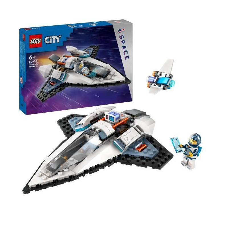 LEGO 60430 City Interstellar Spaceship, Space Toy, Gift for Children A