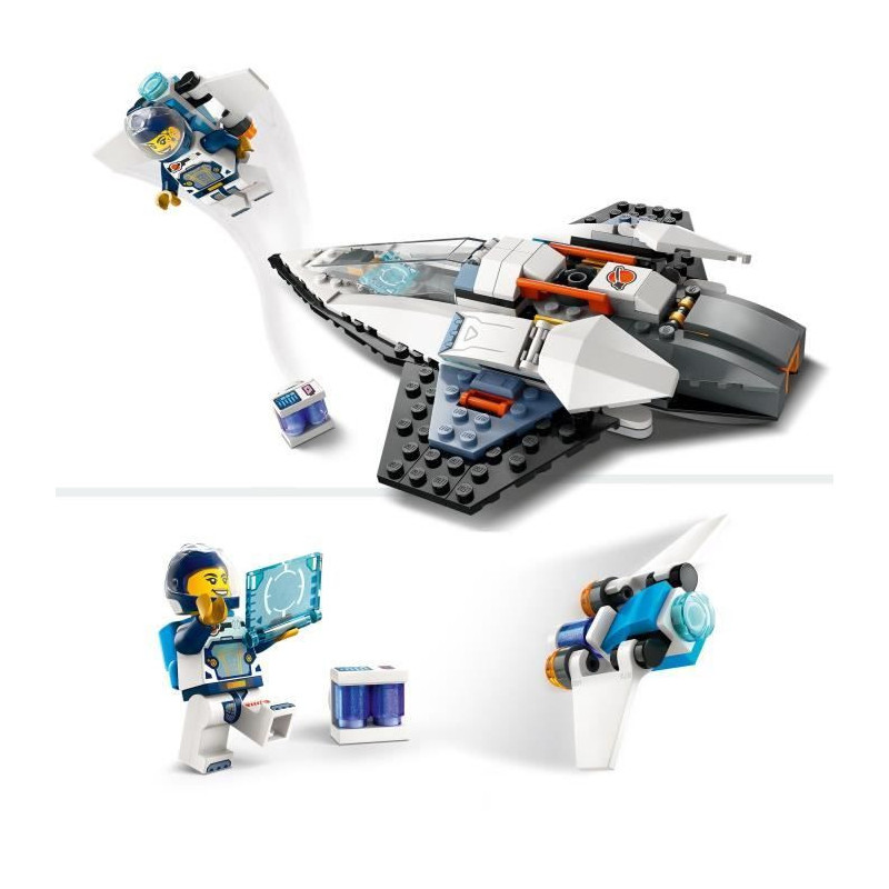 LEGO 60430 City Interstellar Spaceship, Space Toy, Gift for Children A