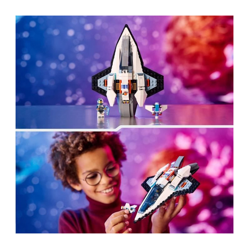 LEGO 60430 City Interstellar Spaceship, Space Toy, Gift for Children A