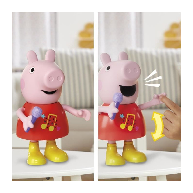 Peppa Pig Talking and Singing Musical Toy with 50+ Sounds, Phrases and