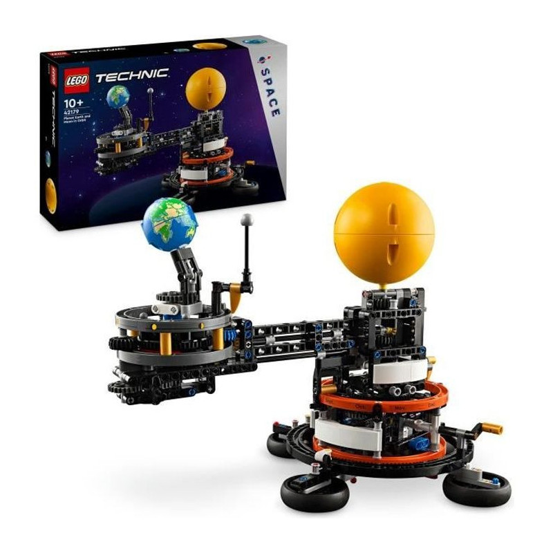 LEGO Technic 42179 Planet Earth and Moon in Orbit, Toy, Solar System T