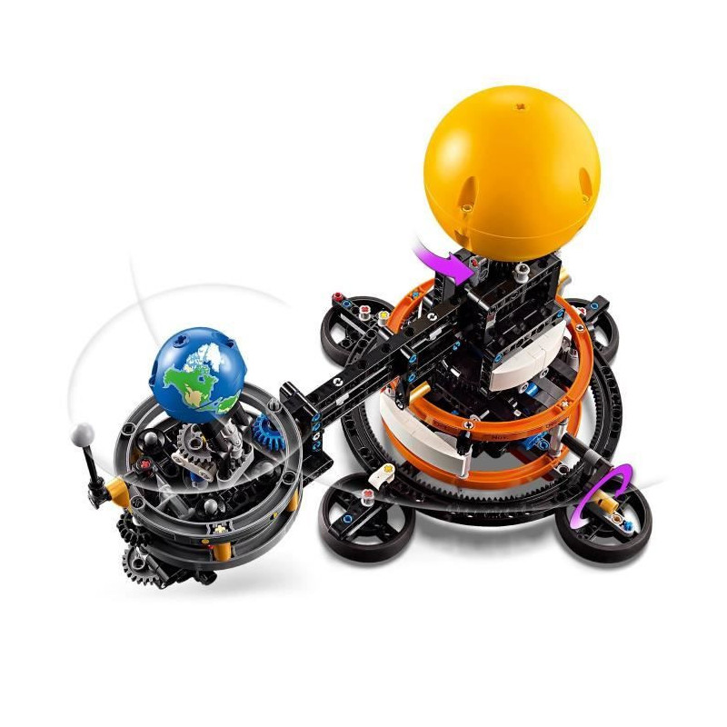 LEGO Technic 42179 Planet Earth and Moon in Orbit, Toy, Solar System T