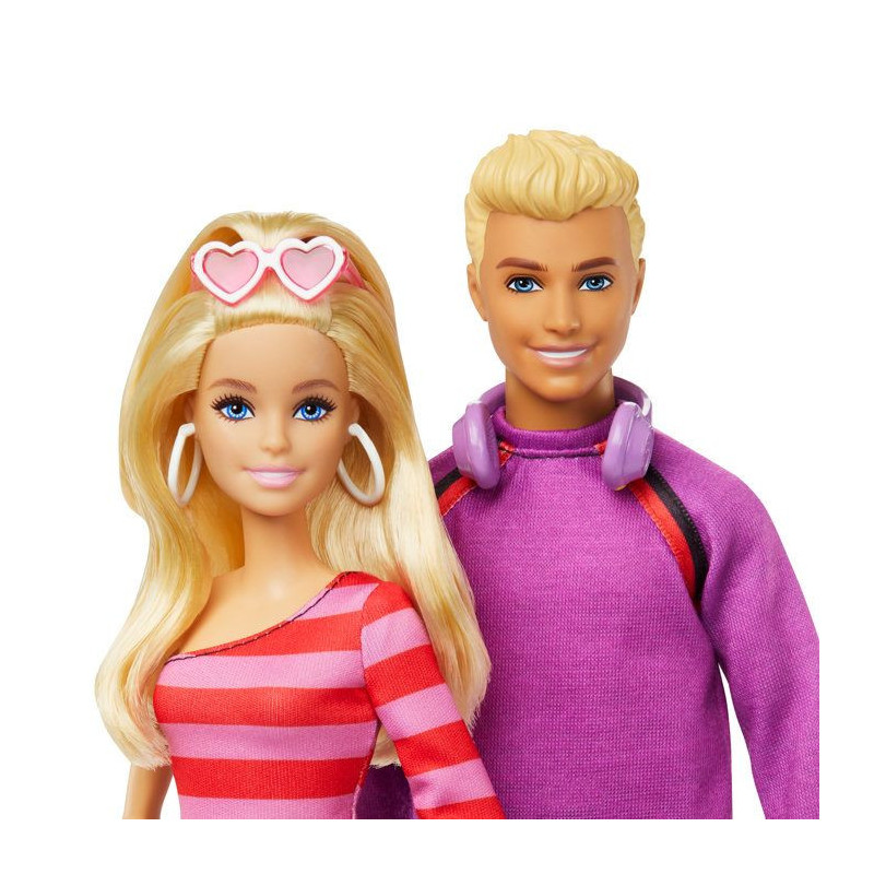 Barbie-Fashionistas-Dolls and accessories set roller skates HXK90