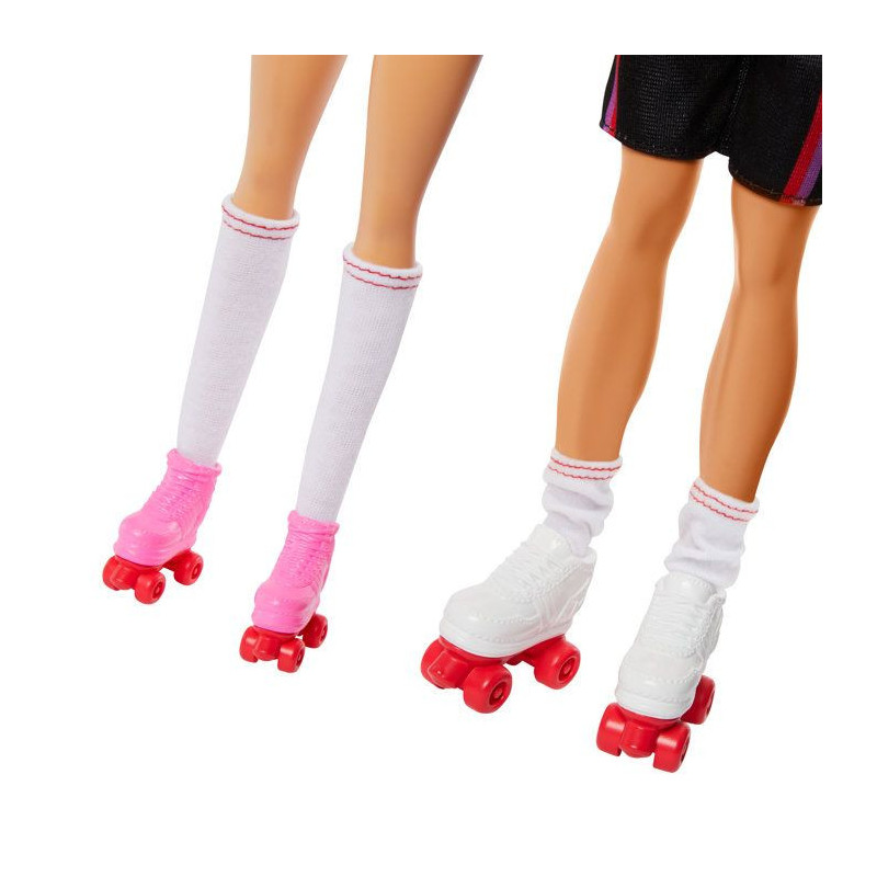 Barbie-Fashionistas-Dolls and accessories set roller skates HXK90