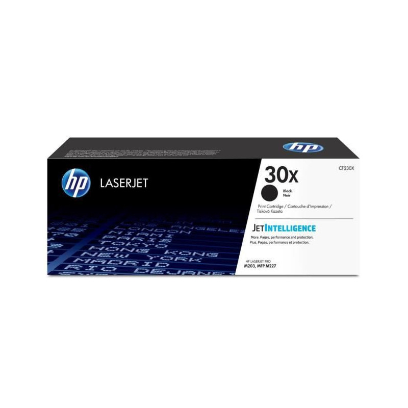 HP 30X Genuine Black LaserJet Toner Large Capacity (CF230X) for HP Las
