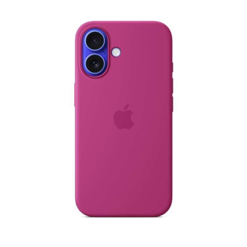 APPLE iPhone 16 - Silicone Case with MagSafe - Fuchsia