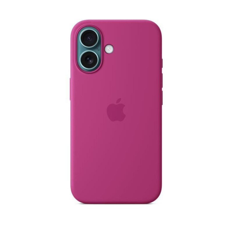 APPLE iPhone 16 - Silicone Case with MagSafe - Fuchsia