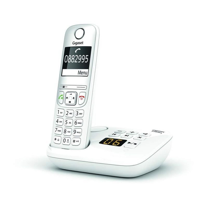 GIGASET Landline Telephone AS690 A Trio White