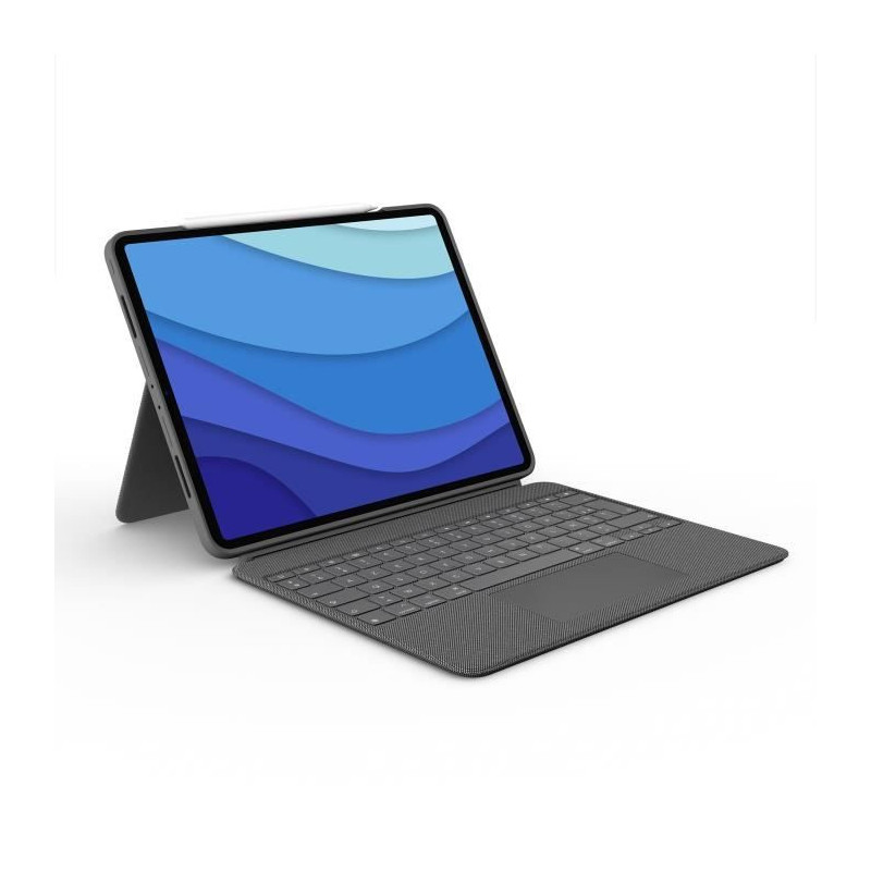 Keyboard and case - Tablet - Logitech - COMBO TOUCH IPAD AIR PRO 12.9