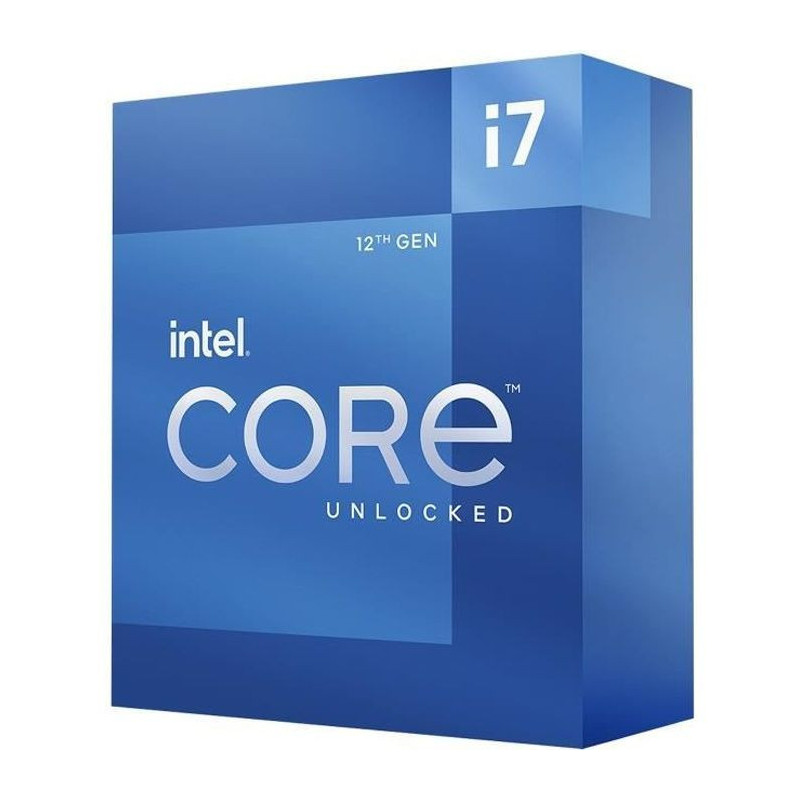 Processor - INTEL - Core i7-12700K - 12 cores (8P + 4E) - Socket LGA17