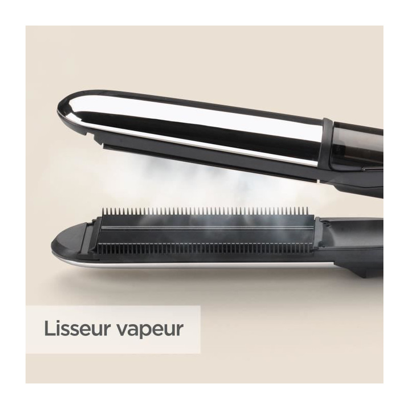 BaByliss ST496E - BaByliss Steam shine steam straightener - 5 temperat
