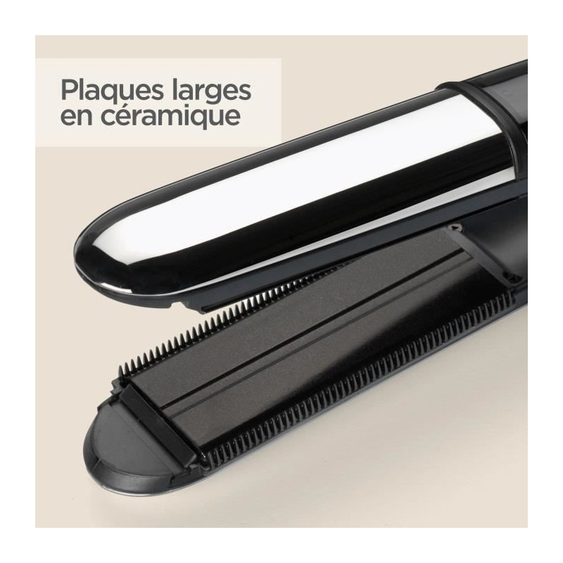 BaByliss ST496E - BaByliss Steam shine steam straightener - 5 temperat