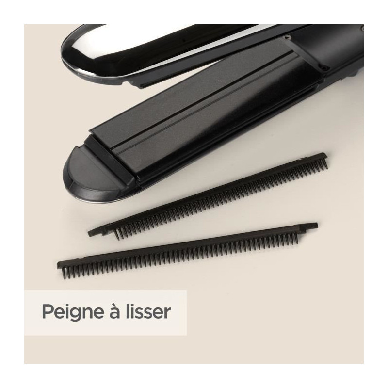 BaByliss ST496E - BaByliss Steam shine steam straightener - 5 temperat