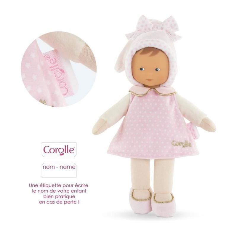 Doudou - COROLLE - Miss Reves d'Étoiles - 25 cm - vanilla scent - fro