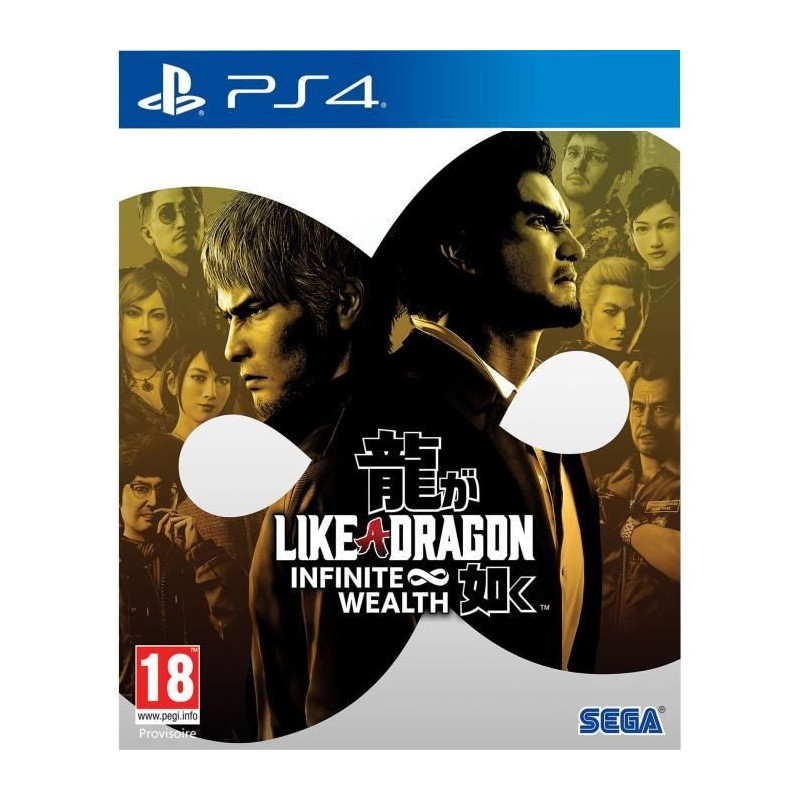 Like A Dragon Infinite Wealth - PS4 Game