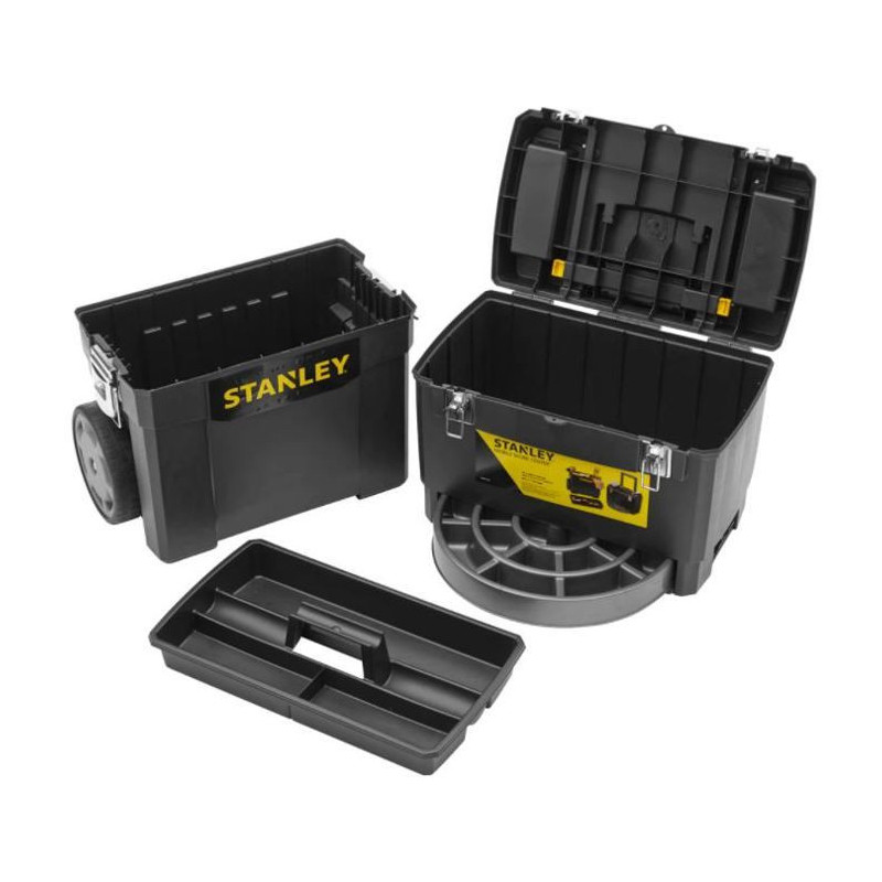 STANLEY Empty workshop trolley Carbon