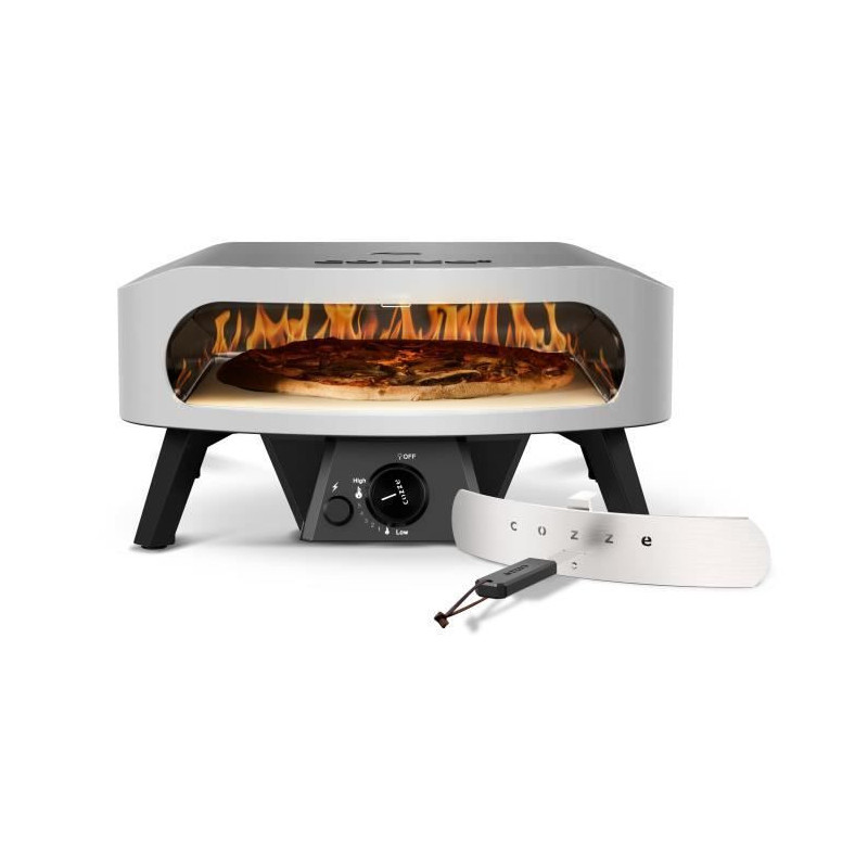 Pizza oven - COZZE - 17 - Gas - 8 KW - Up to 450°C - Thermometer incl