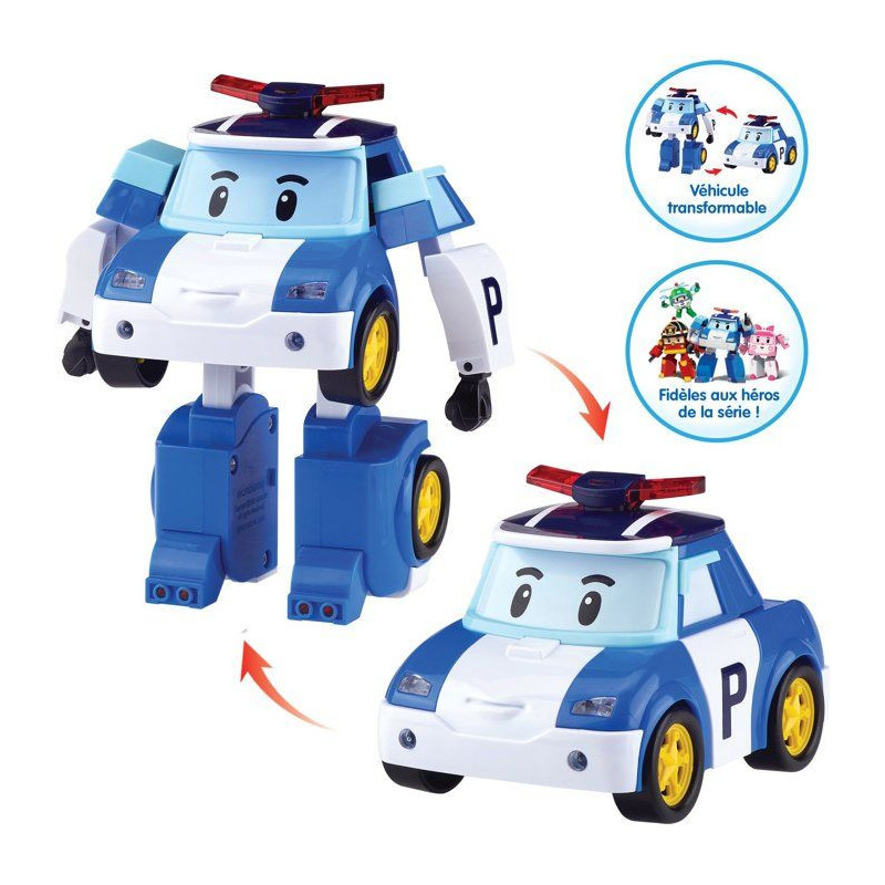 SILVERLIT - POLISHED TRANSFORMABLE VEHICLE ROBOCAR