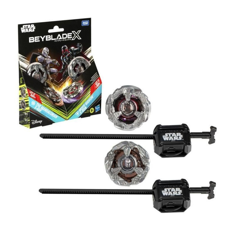 Beyblade X and Star Wars, Collab The Mandalorian 3-60F vs. Moff Gideon