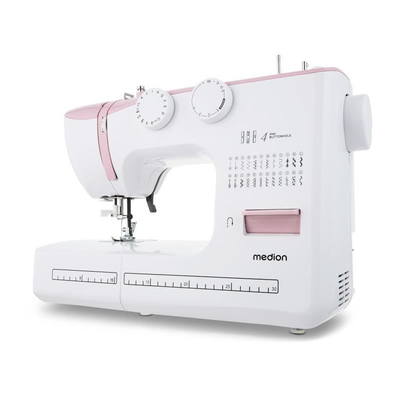 Sewing Machine - MEDION - SM 60 - 62W - 24 Stitches + Double Stitches