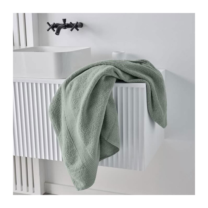 TODAY Essential - Set of 10 hand towels 50x90 cm 100% Cotton, Celadon
