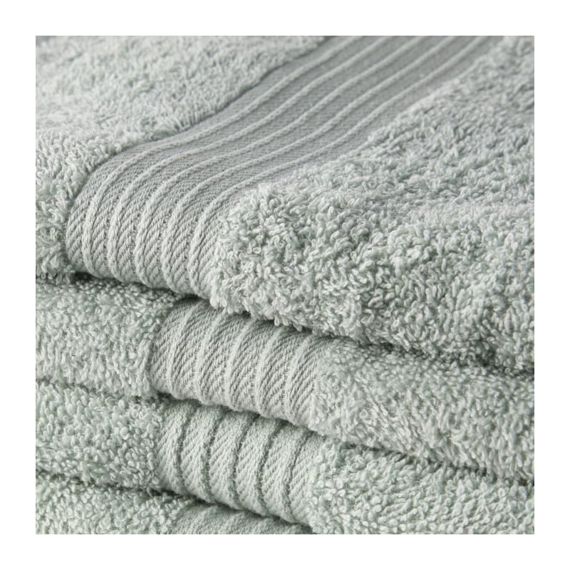 TODAY Essential - Set of 10 hand towels 50x90 cm 100% Cotton, Celadon