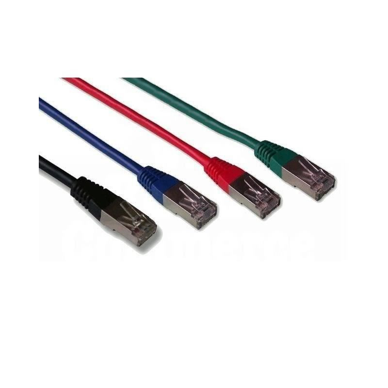 Cable Pack of 4 cords RJ45 male / male, cat.6 ...