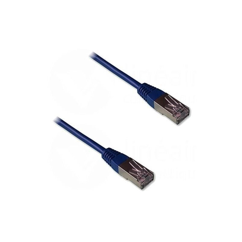 Cable Pack of 4 cords RJ45 male / male, cat.6 ...