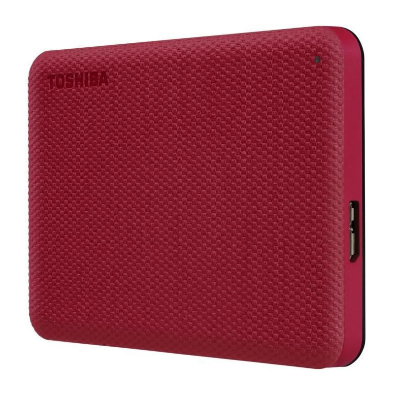 External hard drive - Toshiba - Canvio Advance - 1 to - Red